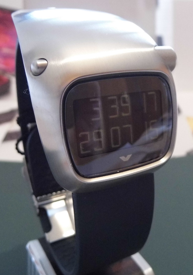 Ventura V-Tec Sigma, Black Dial, Black Rubber Strap