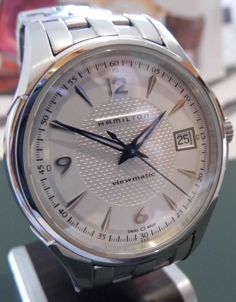 Hamilton Jazzmaster Viewmatic, Silver Dial, Bracelet