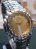 Baume & Mercier Shogun Diamonds, Gold Dial, Bracelet
