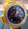 Casio G Shock Gulfmaster, Black Dial, Yellow Strap