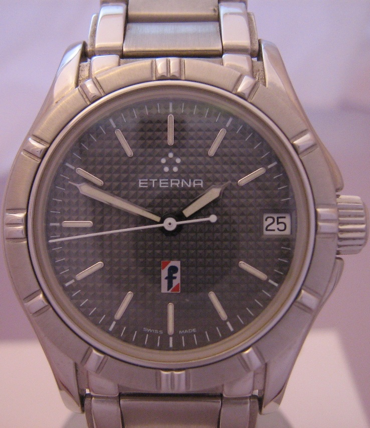 Eterna Pininfarina Limited Edition, Grey Dial, Steel Bracelet
