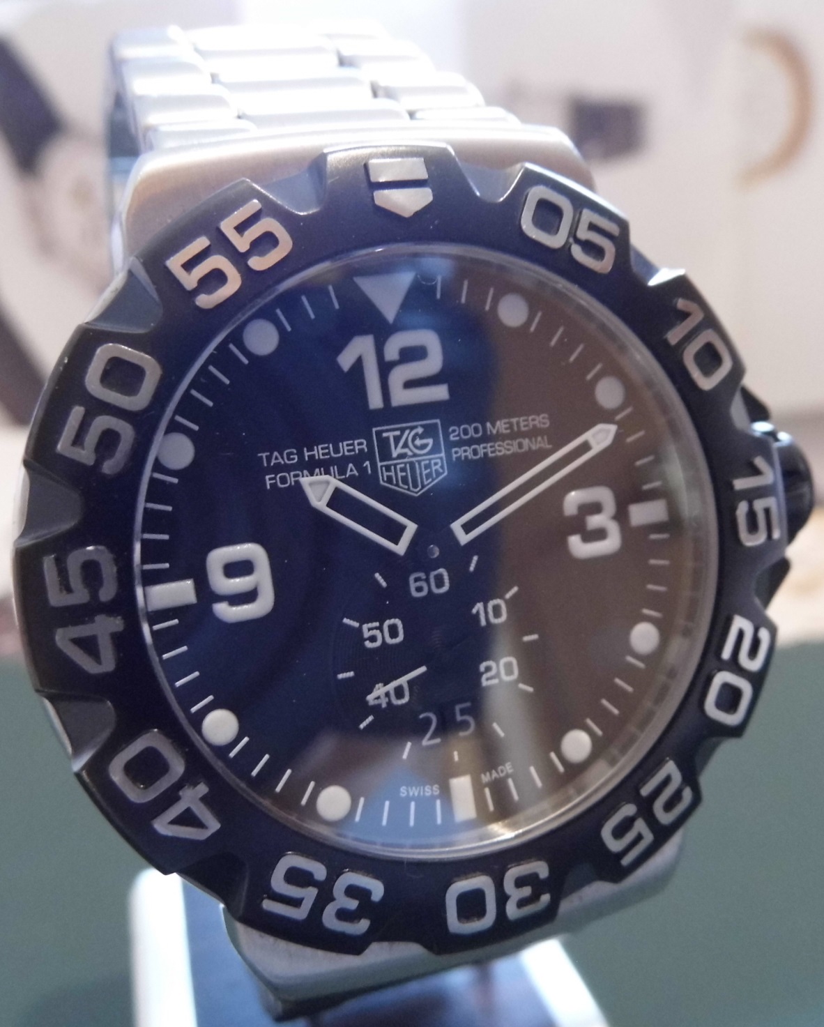 Tag Heuer Formula 1 Small Seconds, Black Dial, Bracelet