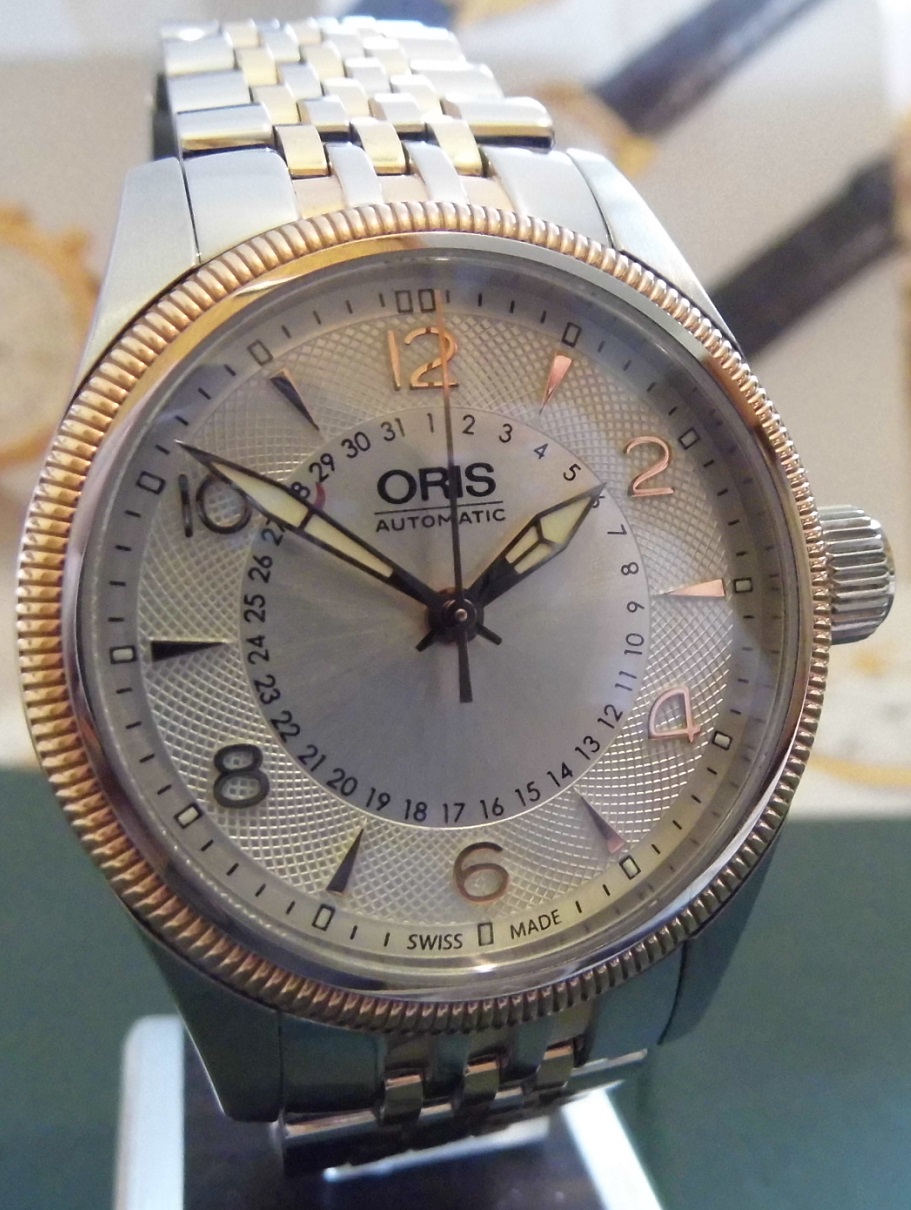 Oris Big Crown Pointer Date, Silver Dial, Stainless Steel Bracelet