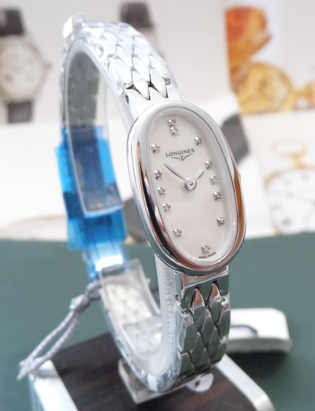 Longines Symphonette Ladies Diamond, MOP Dial, Bracelet