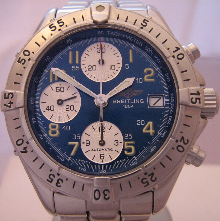 Breitling Colt Automatic Chronograph, Blue Dial With Bracelet
