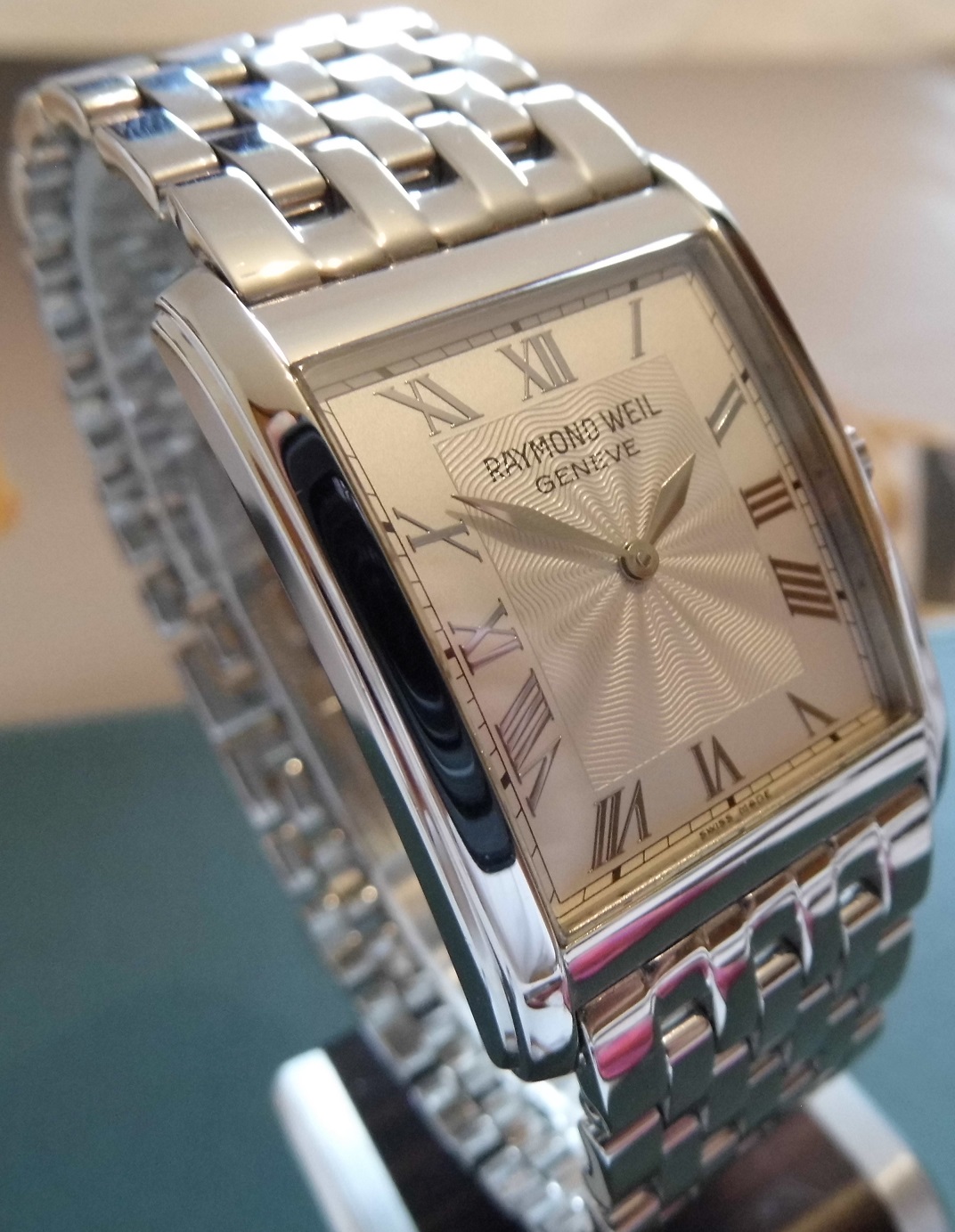 Raymond Weil Don Giovanni, SIlver Dial, Steel Bracelet