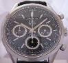 Tag Heuer Carrera Classic Chronograph, Black Dial, Leather Strap