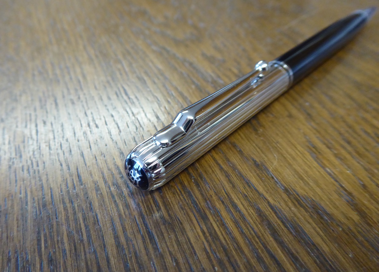 An Alfred Dunhill Sidecar Streamliner Chassis Ballpoint Pen
