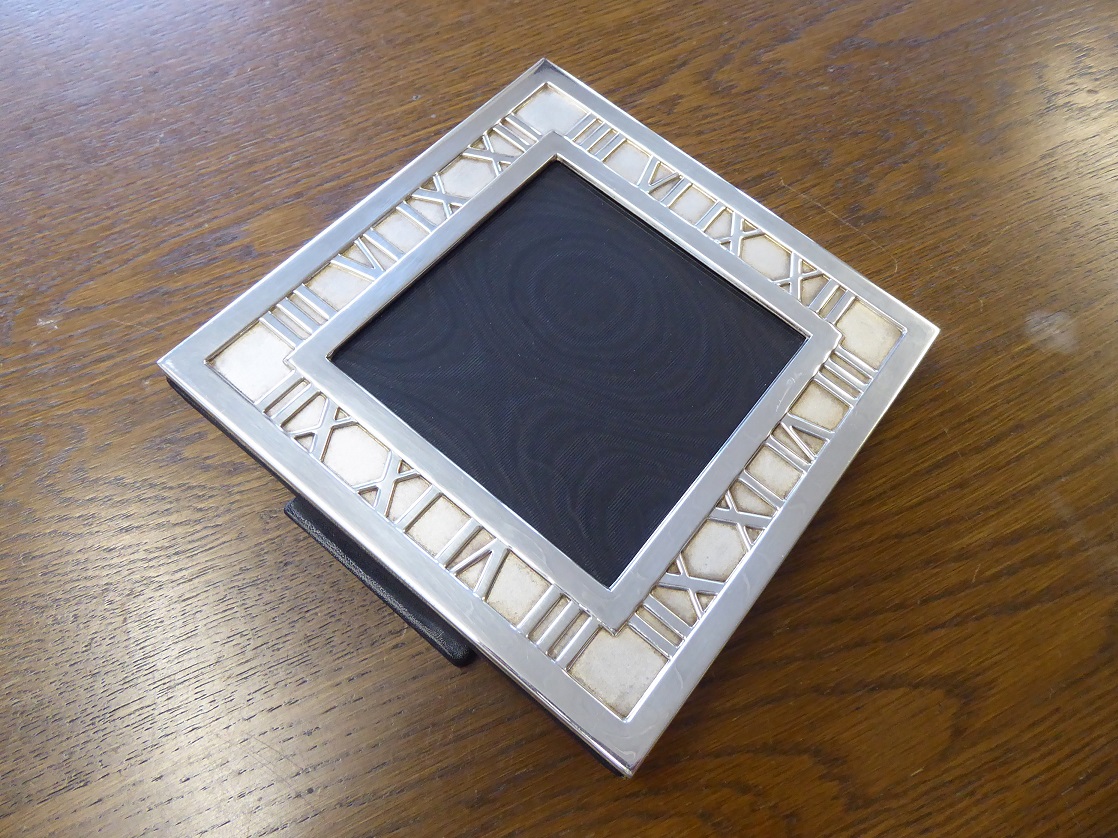 A Tiffany & Co Atlas Silver Photo Frame