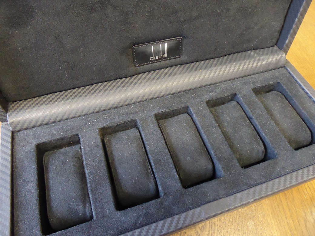 An Alfred Dunhill Chassis Watch Box