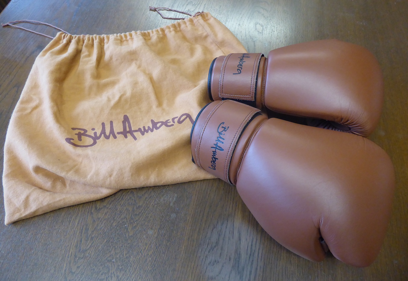 A Pair Of Bill Amberg Boxing Gloves