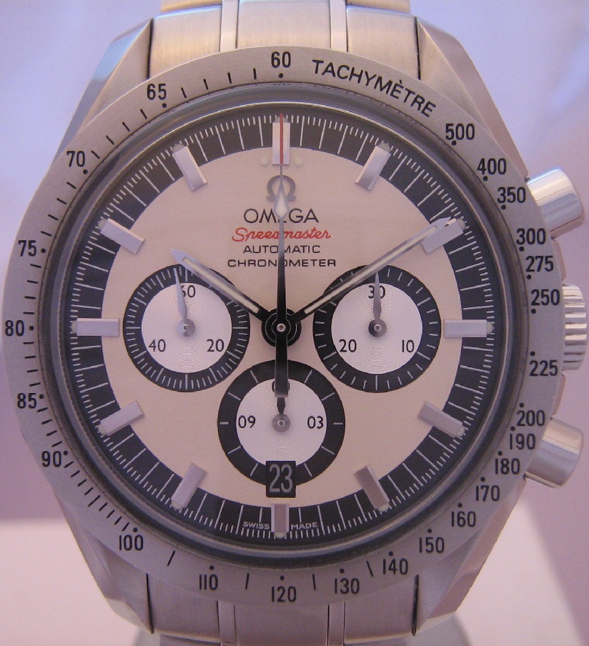 Omega Speedmaster Schumacher Legend, White Dial With Bracelet