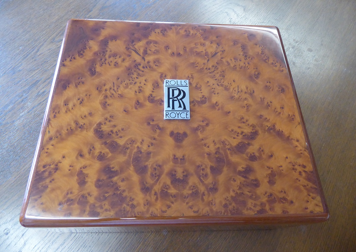 An Alfred Dunhill For Rolls Royce Humidor 