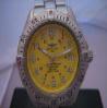 Breitling Superocean Professional, Yellow Dial, Steel and Rubber Bracelets