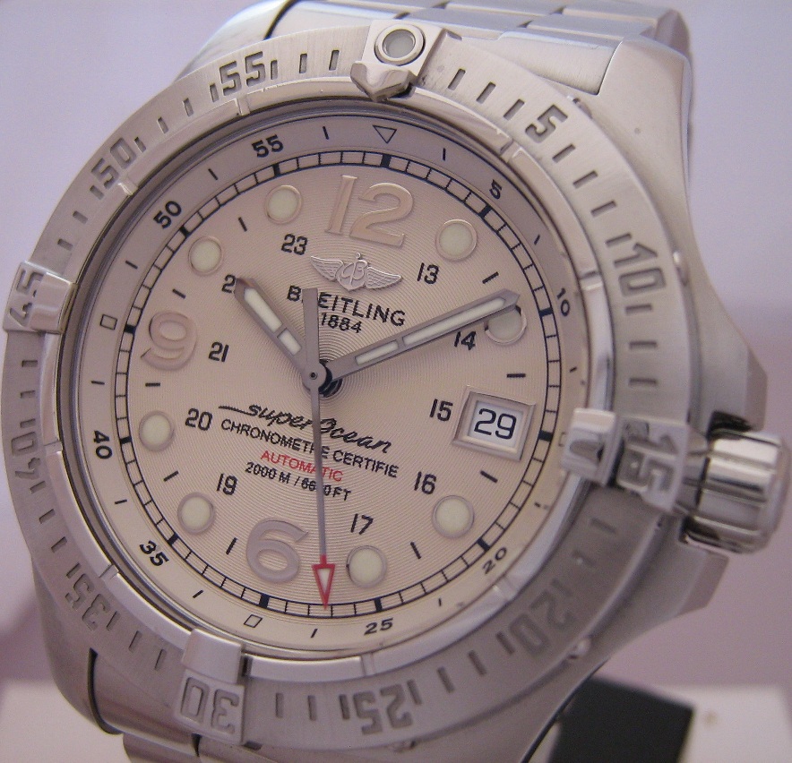 Breitling SuperOcean Steelfish, Silver Dial With Bracelet