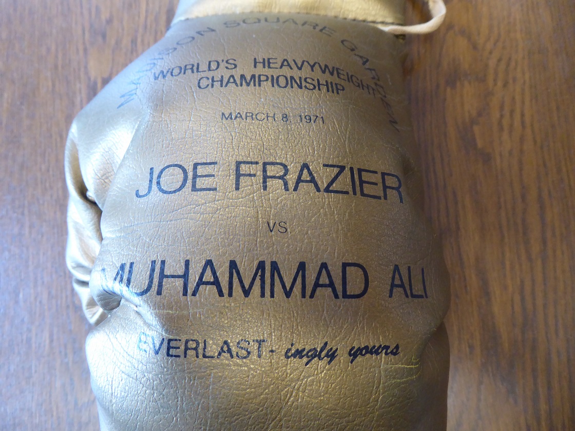 An Everlast Commemorative Boxing Glove