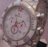 Essence Quartz Ceramic Chronograph, White Dial, Ceramic & Steel Bracelet