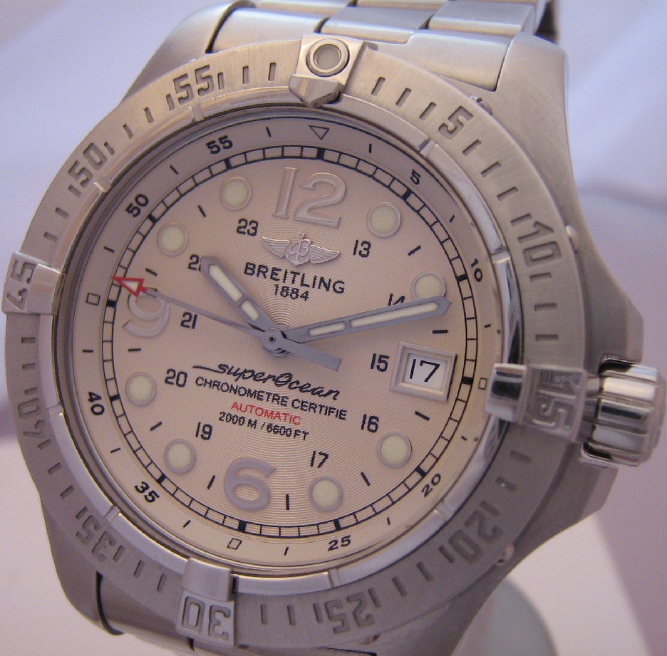 Breitling SuperOcean Steelfish, Silver Dial With Bracelet