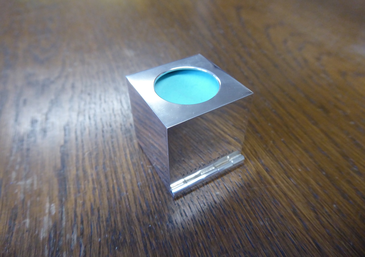 An Alfred Dunhill Snooker / Pool Chalk Holder