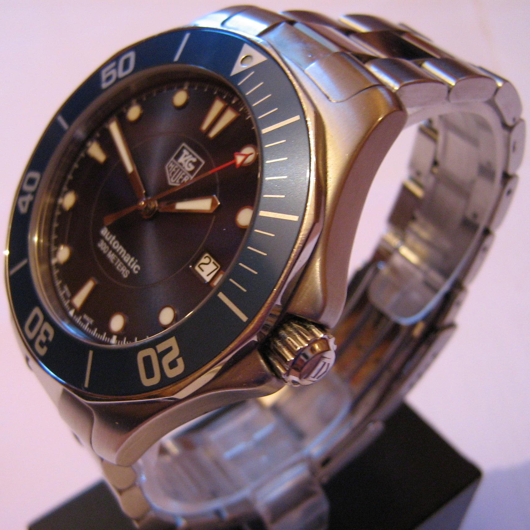 Tag Heuer Aquaracer, Blue Dial With Stainless Steel Bracelet