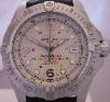 Breitling SuperOcean Steelfish, Silver Dial With Leather Strap