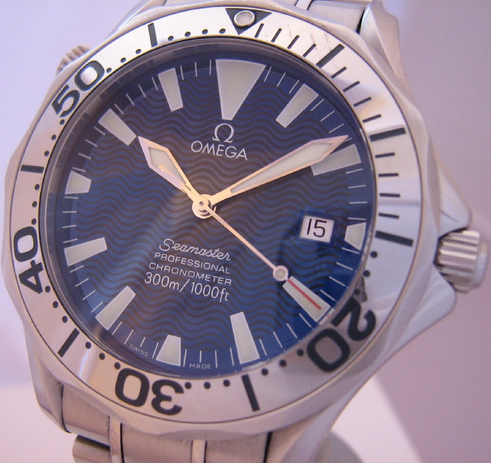 Omega Seamaster Professional, Blue Dial With Stainless Steel Bracelet