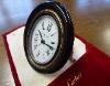 A Cartier Baignoire Pendulette Desk Clock
