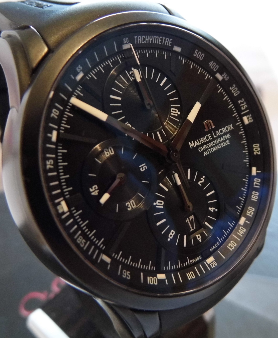 Maurice Lacroix Pontos Full Black Chronograph