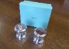 A Set Of Tiffany & Co Silver Salt & Pepper Mills