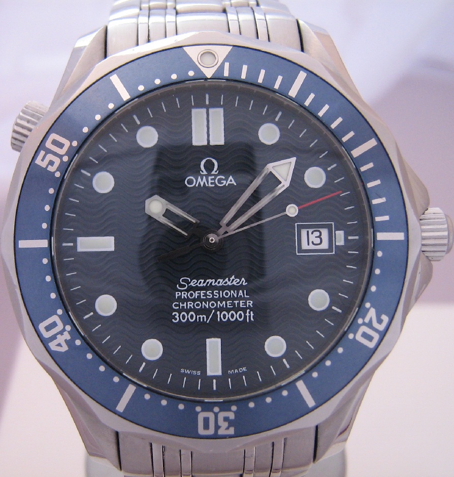 Omega Seamaster Professional, Blue Dial With Steel Bracelet