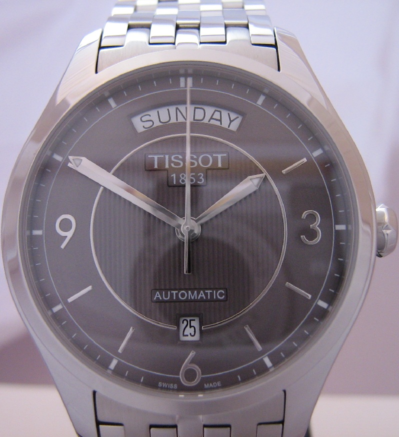 Tissot T-One Automatic, Grey Dial With Steel Bracelet