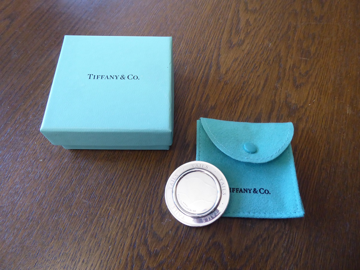 A Tiffany & Co Sterling Silver Heads Or Tails Coin