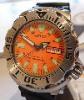 Seiko Orange Monster, Orange Dial With Bracelet & Rubber Strap