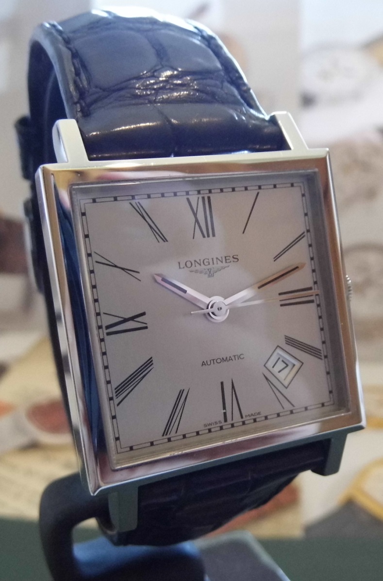 Longines Heritage 1968, Silver Dial, Leather Strap