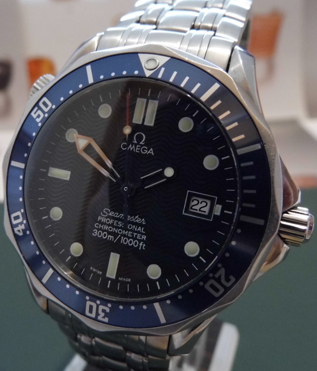 Omega Seamaster Professional, Blue Dial With Stainless Steel Bracelet