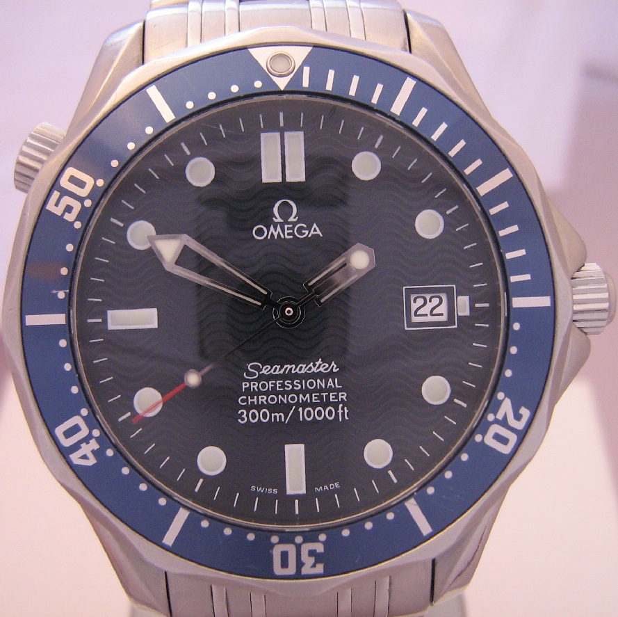 Omega Seamaster Professional, Blue Dial With Steel Bracelet