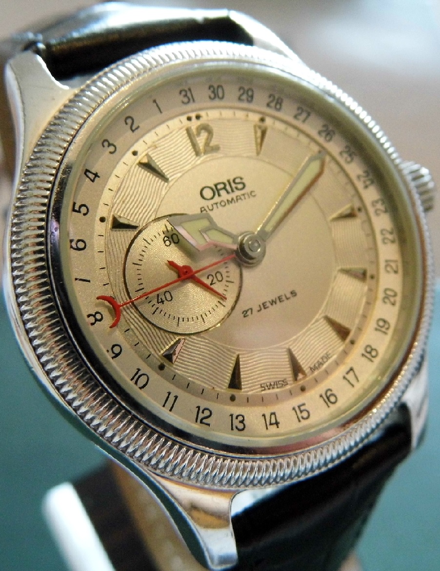 Oris Big Crown Commander, Silver Dial, Leather Strap 