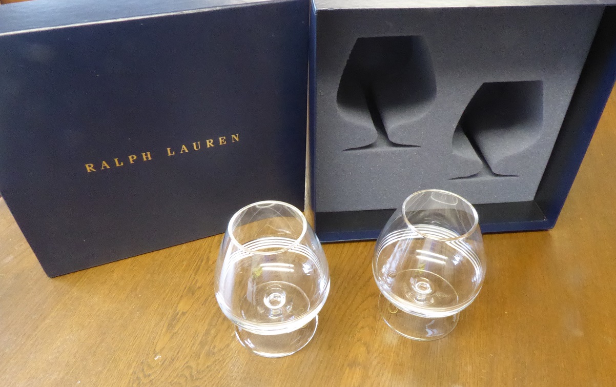 Ralph Lauren Bentley Brandy Glasses