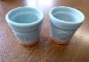 2 Small Tiffany & Co Terra-Cotta Pots