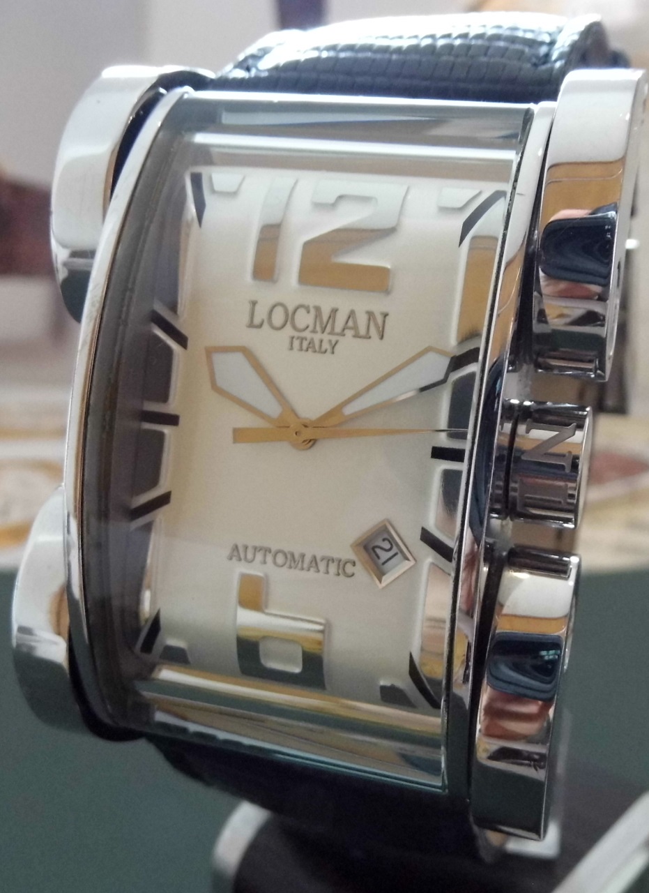Locman Latin Lover Swiss Automatic, Silver Dial, Strap