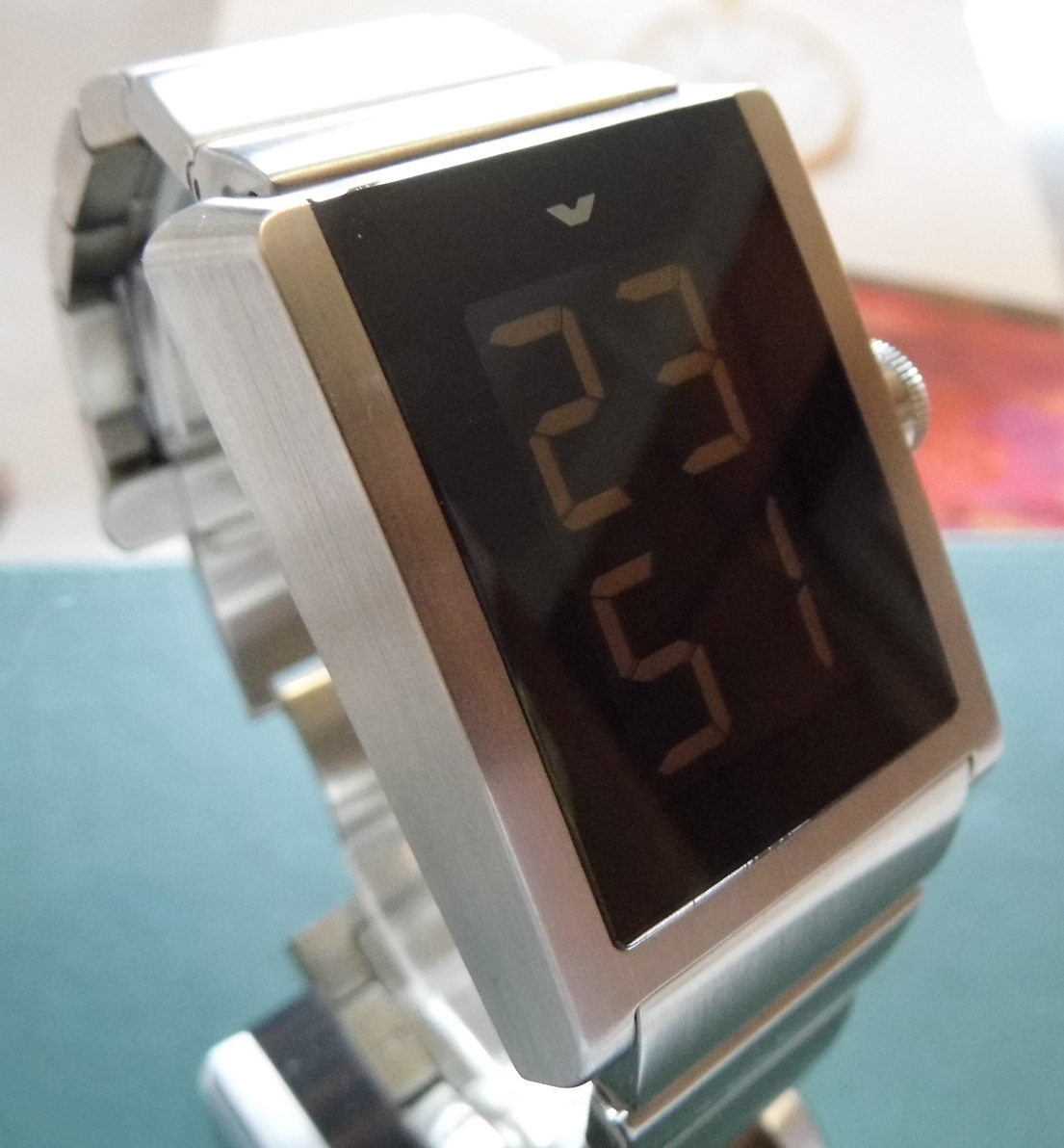 Ventura Sparc Digital, Black Dial, Stainless Steel Bracelet