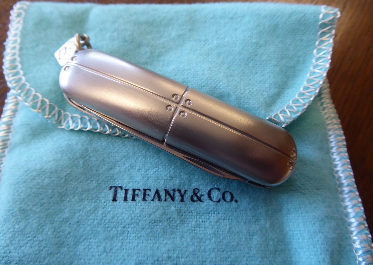 A Tiffany & Co Streamerica Sterling Silver Pen Knife