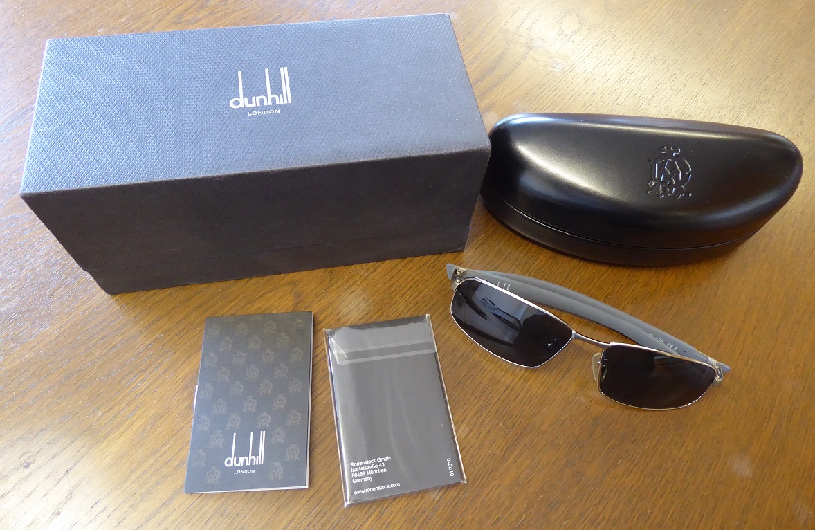 Alfred Dunhill Silver Tone Sunglasses