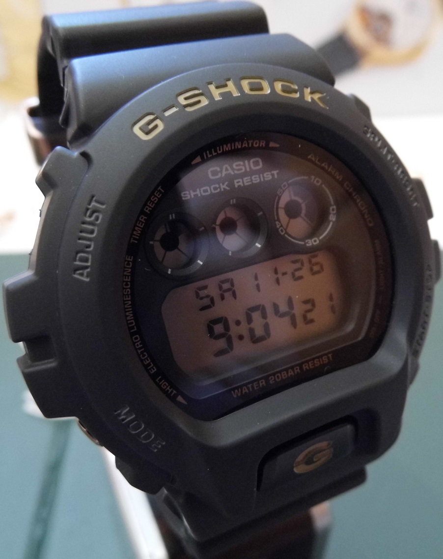 Casio G Shock Anniversary, Black Dial, Black Strap