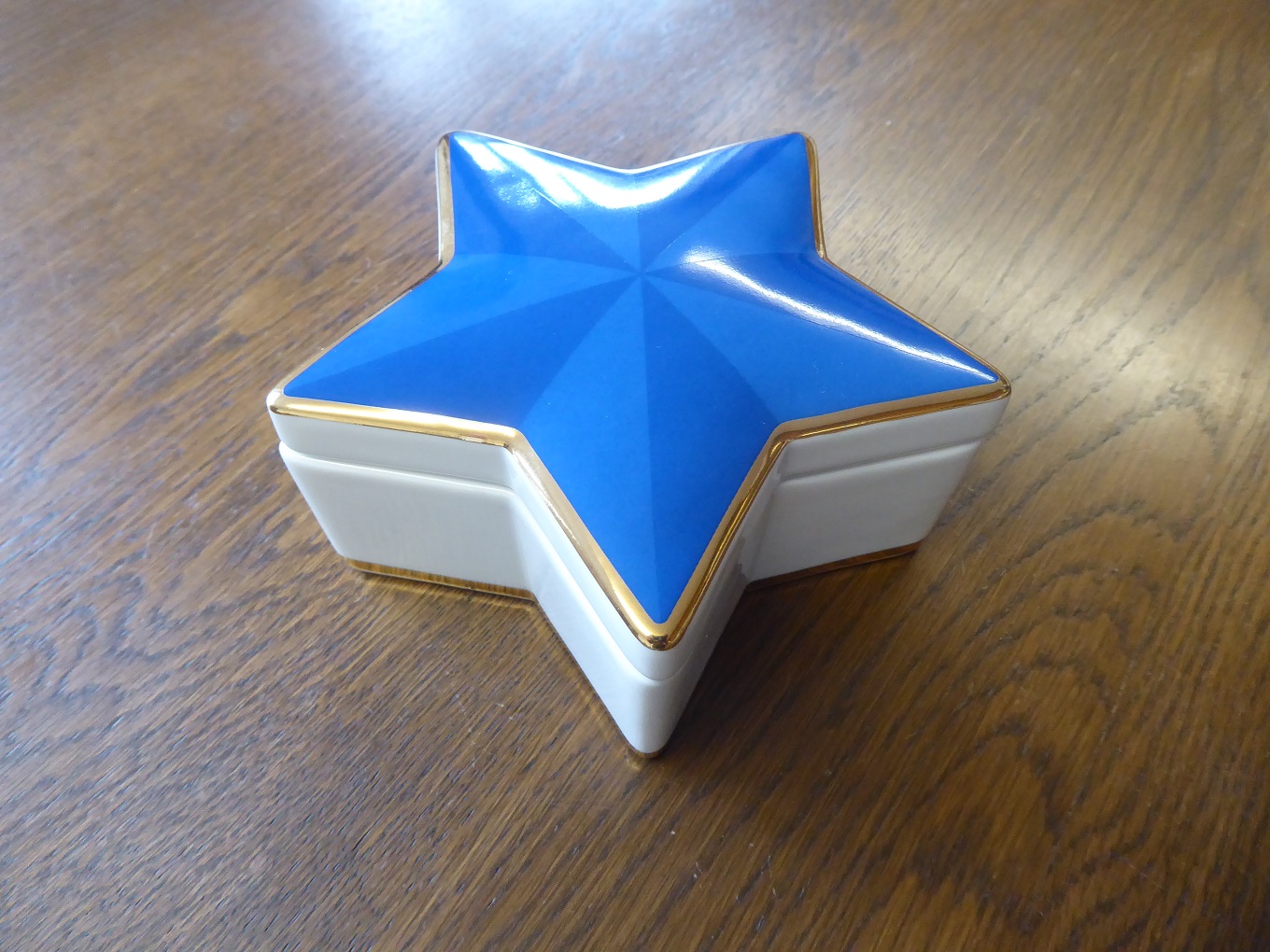 A Tiffany & Co Star Trinket Box