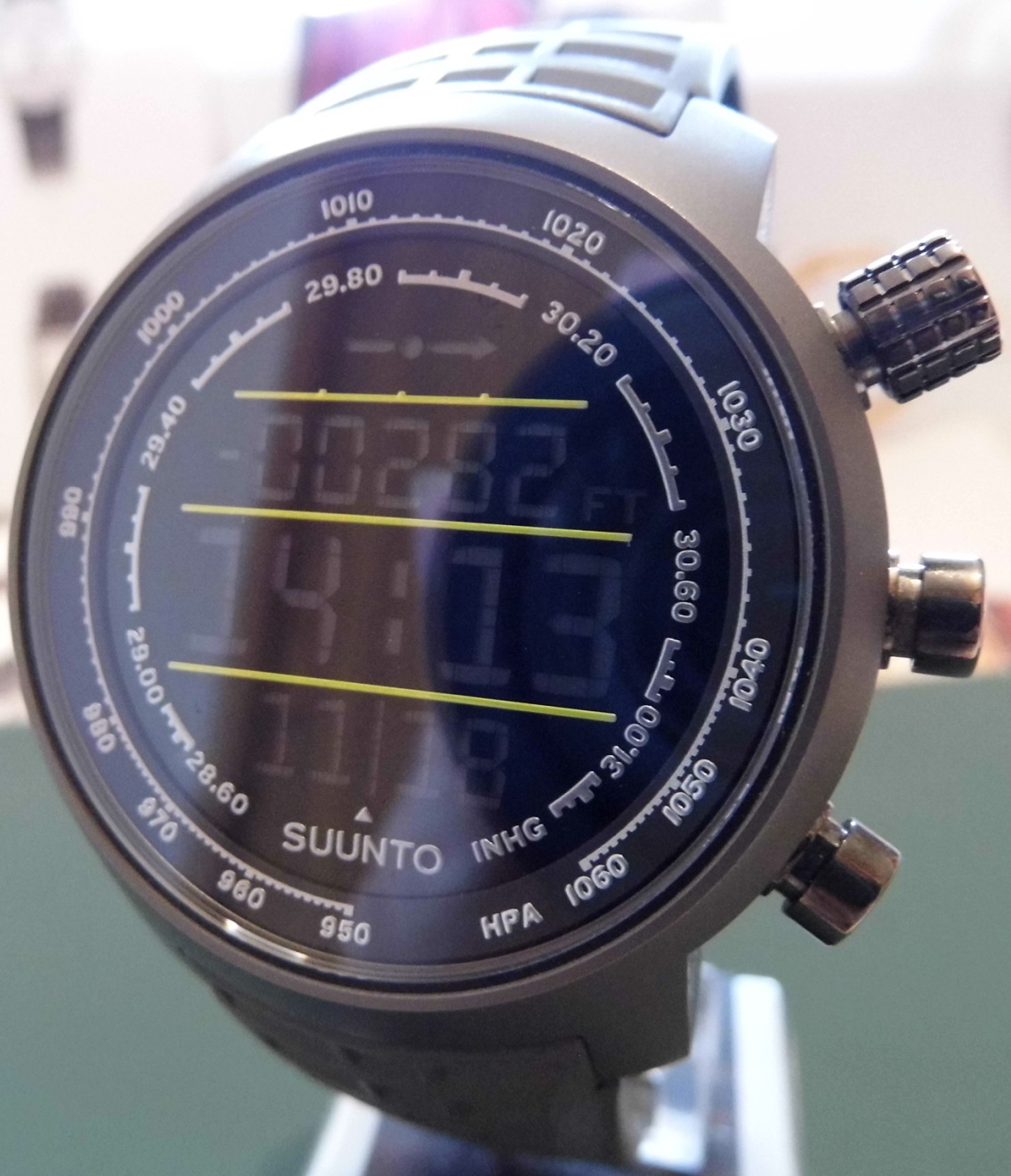 Suunto Elementum Terra, Black Dial, Grey Strap