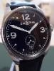 Bell & Ross Vintage 123, Black Dial, Leather Strap