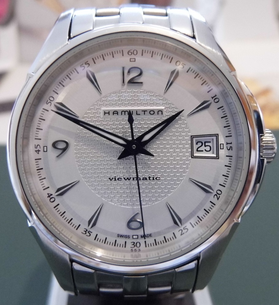 Hamilton Jazzmaster Viewmatic, Silver Dial, Bracelet