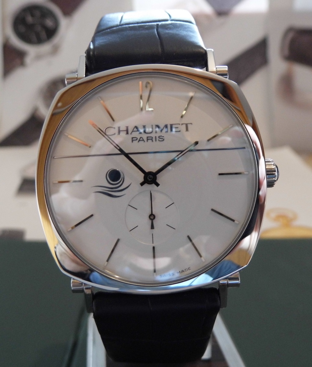 Chaumet Dandy The Pearl, White Dial, Leather Strap