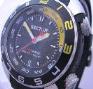 Sector Sharkmaster Divers Watch, Black Dial With Rubber Strap